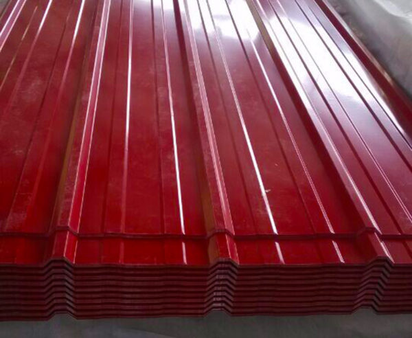 Steel Roof Sheets Style Red